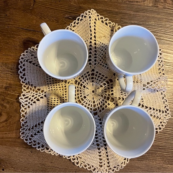 Pfaltzgraff Woodland Retreat Set of 4 coffee mugs EUC Deer Rustic  🦌 - Picture 2 of 9